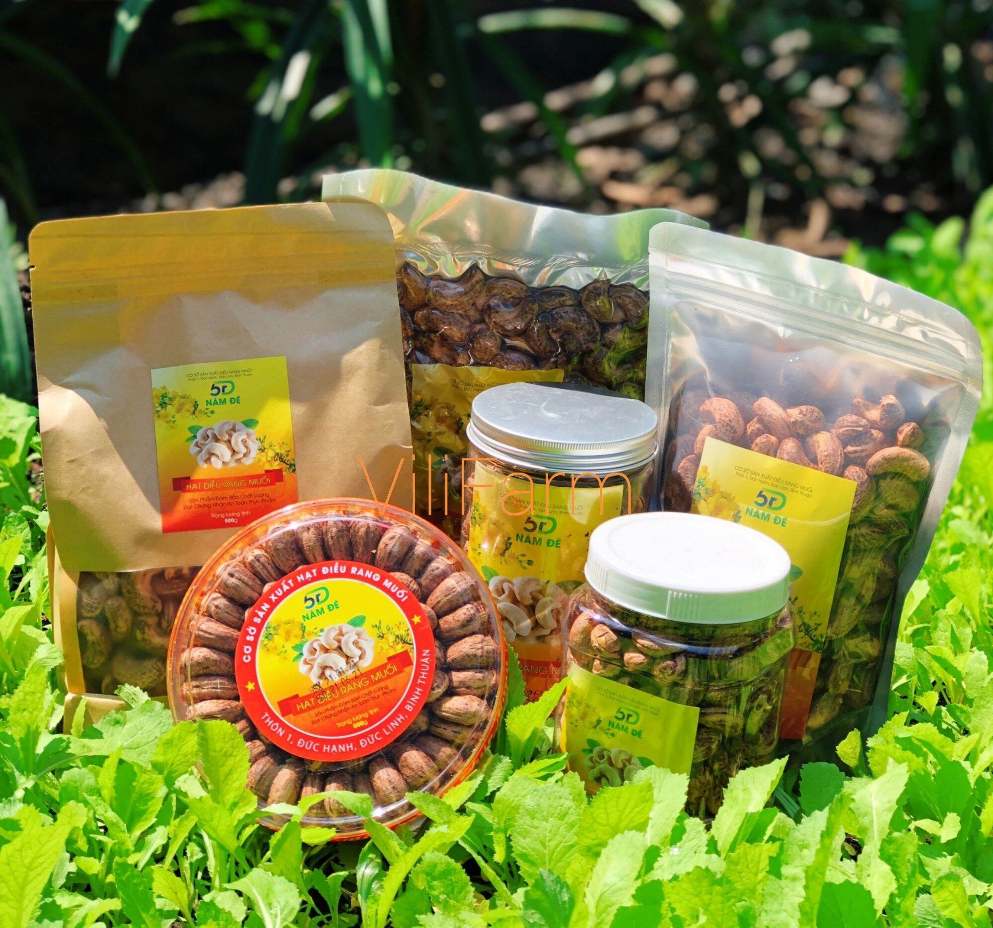 Hạt điều lụa rang muối (500g)