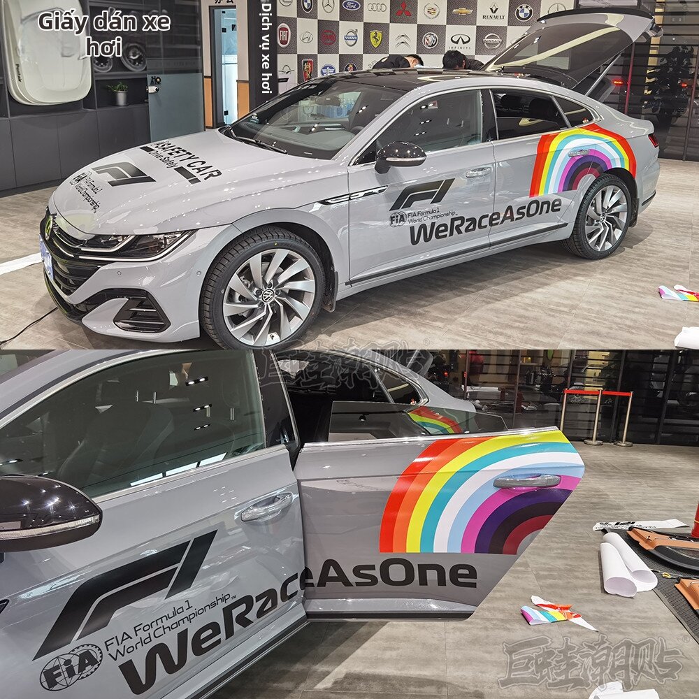 NPC | Rainbow Car Sticker Decoration Giá 1,173,000 Đồng*Miễn phí vận chuyển