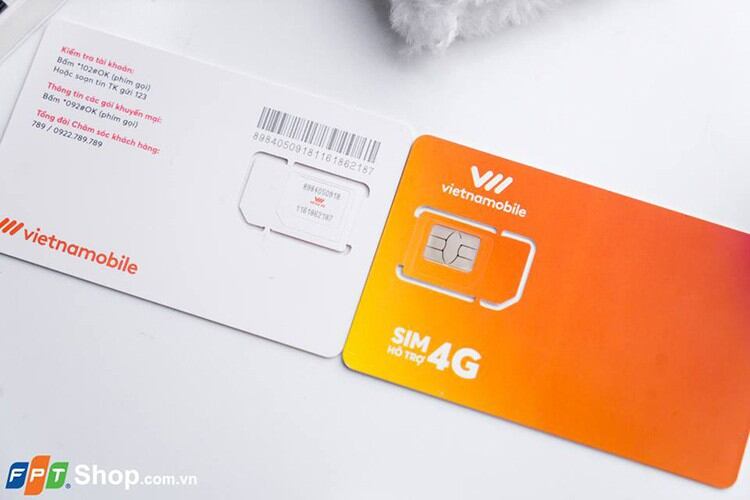 Sim vietnamobile không tài khoản data