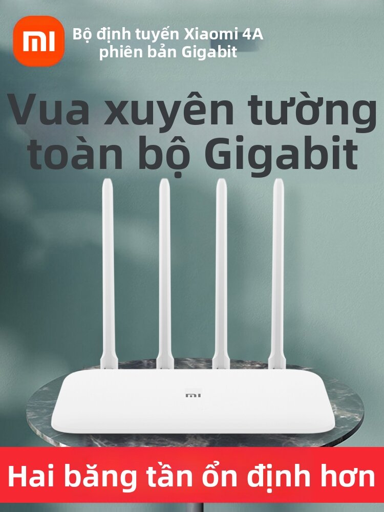 Router Xiaomi 4A Phiên Bản Gigabit Mi Router MiWiFi Router 5G Hai Băng Tần Phủ Sóng Rộng Rãi Cho Ký