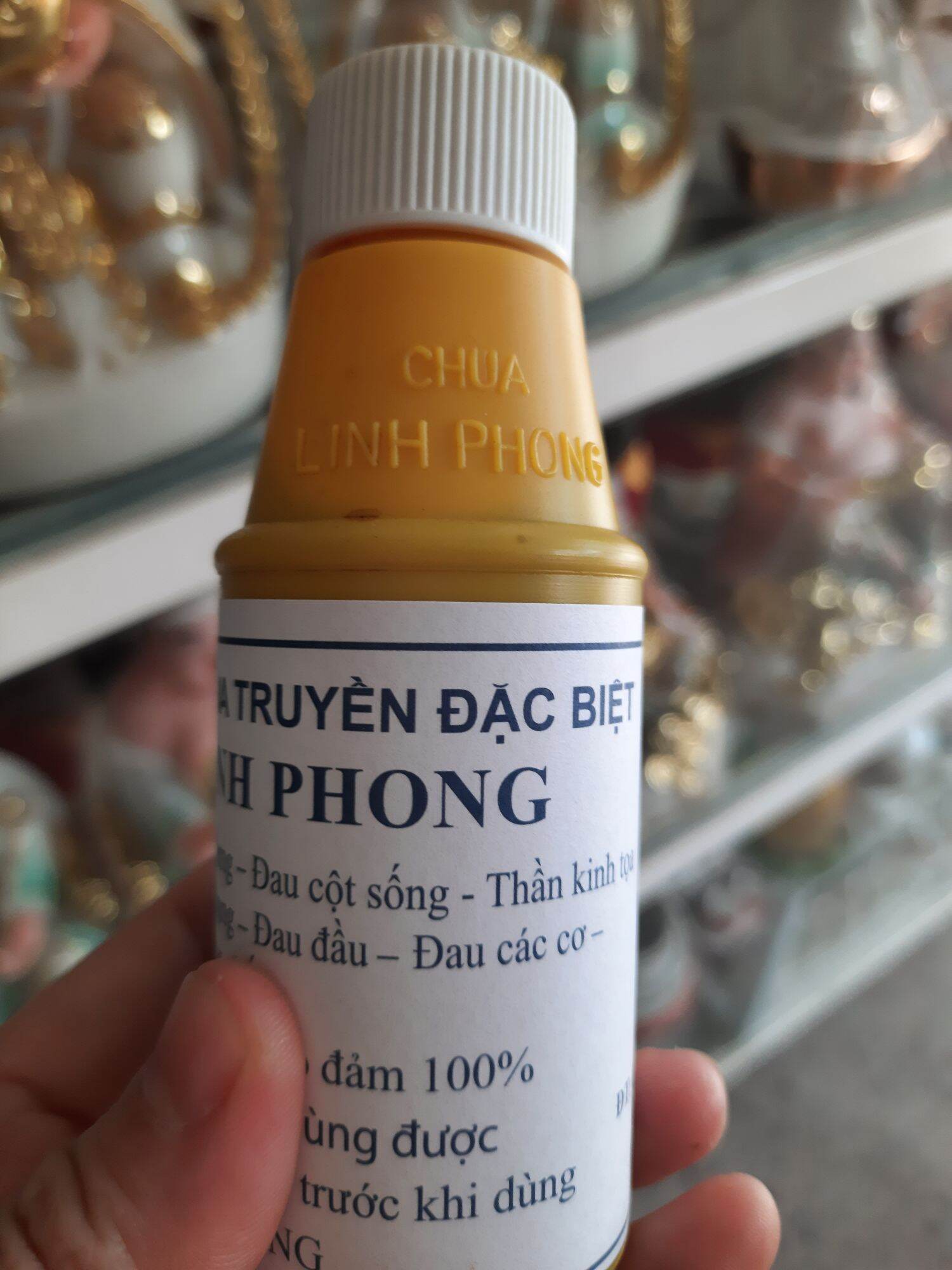[HCM]DẦU XOA BÓP CHÙA LINH PHONG