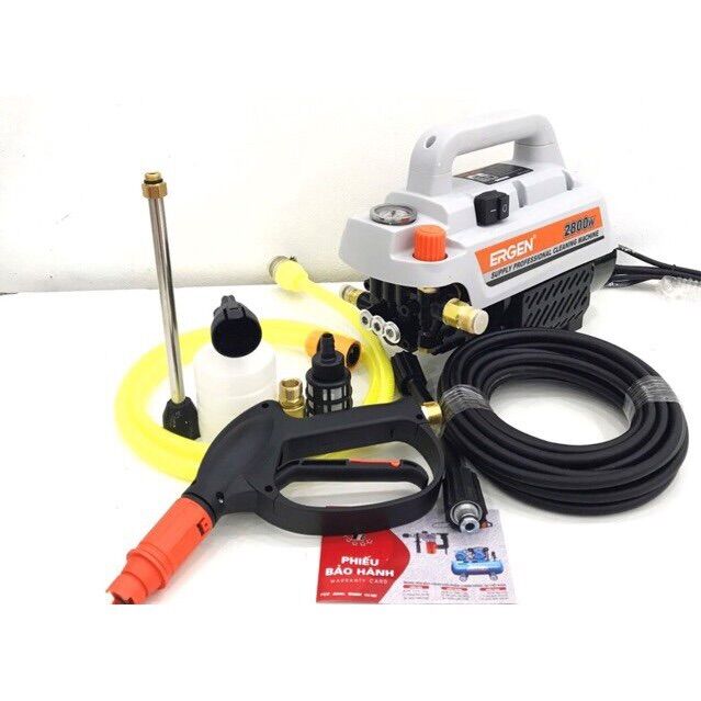 Máy rửa xe có chỉnh áp ENGER 6728 thích hợp rửa xe máy lạnh điều hòa công suất 2800W moter đồng 100% Bảo hành chính hãng 1 năm