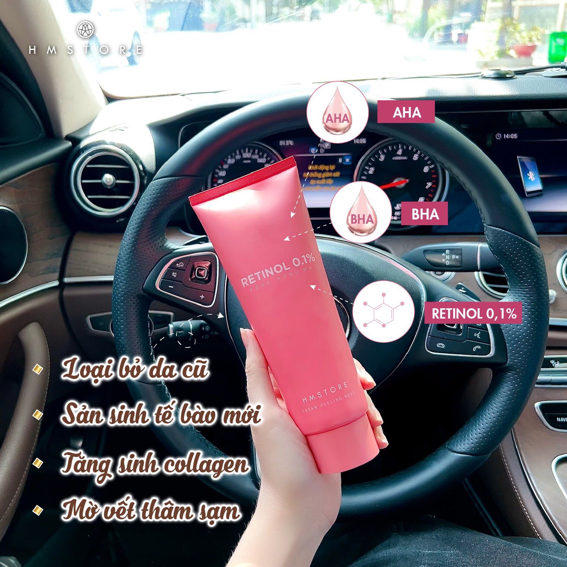 1 TYP KEM DƯỠNG TRẮNG DA RETINOL