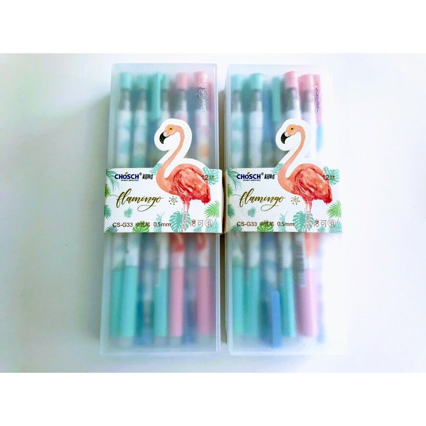 Bút mực tím/xanh bôi  được Chosch CS-G33 chính hãng. Hộp 12 cây