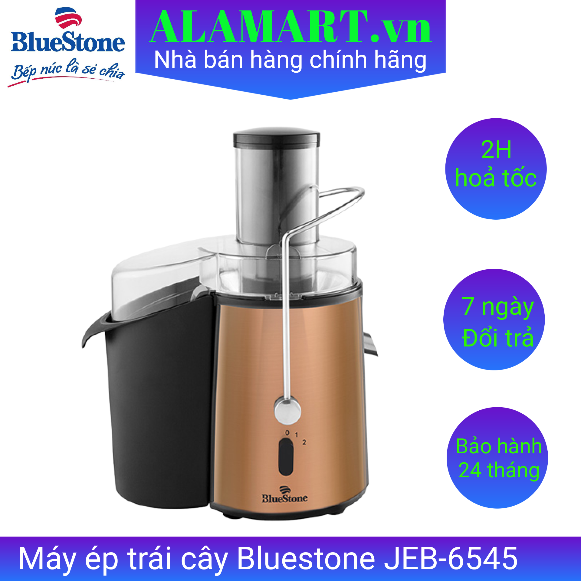 Máy ép trái cây Bluestone JEB-6545 850w