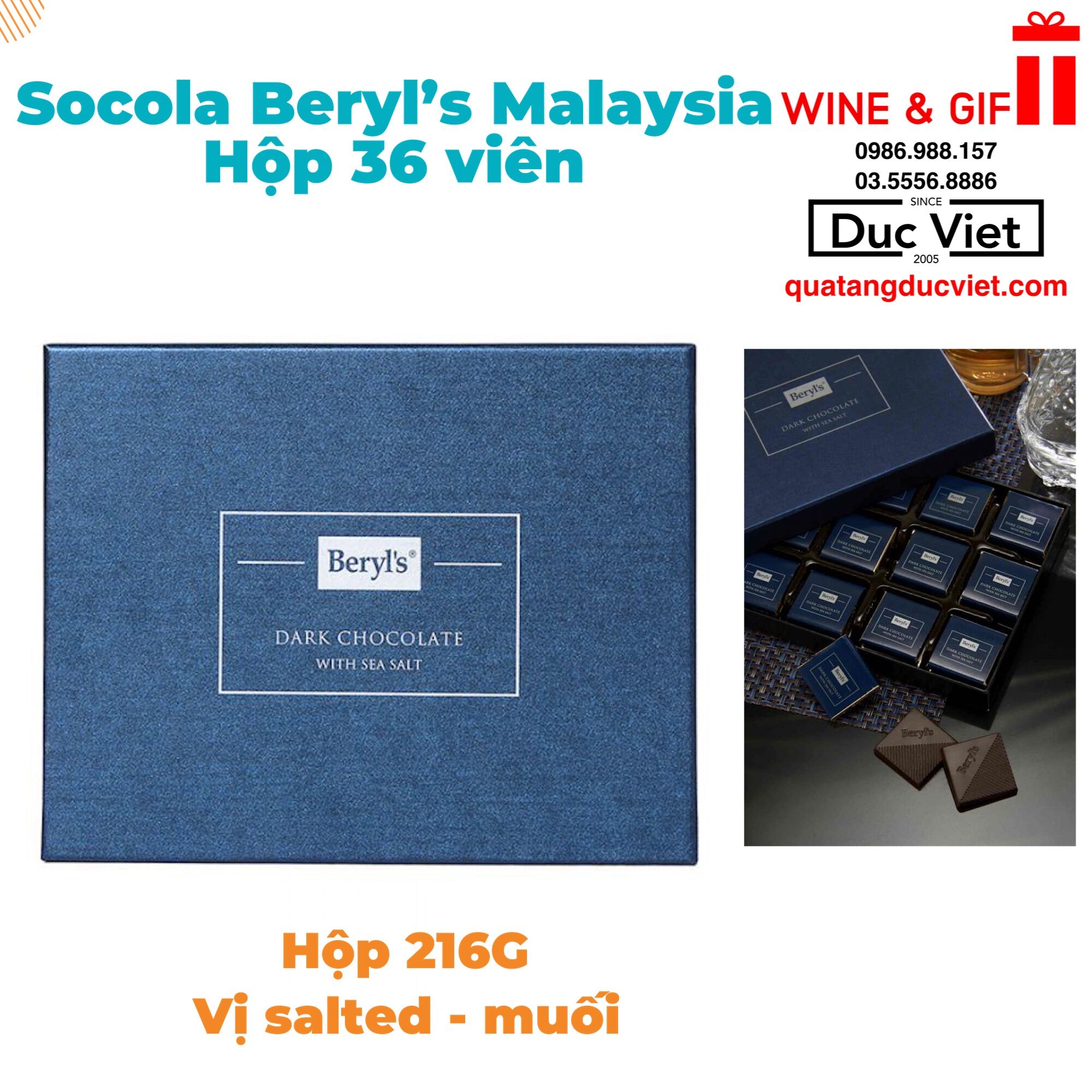 Socola beryl’s Malaysia 216G
