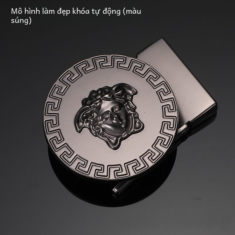 Thắt lưng da nam cao cấp hợp kim tự động 3,5cm đầu thắt lưng dành cho quý ông