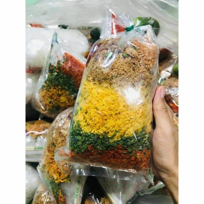 Bánh tráng trộn khô gà bịch to