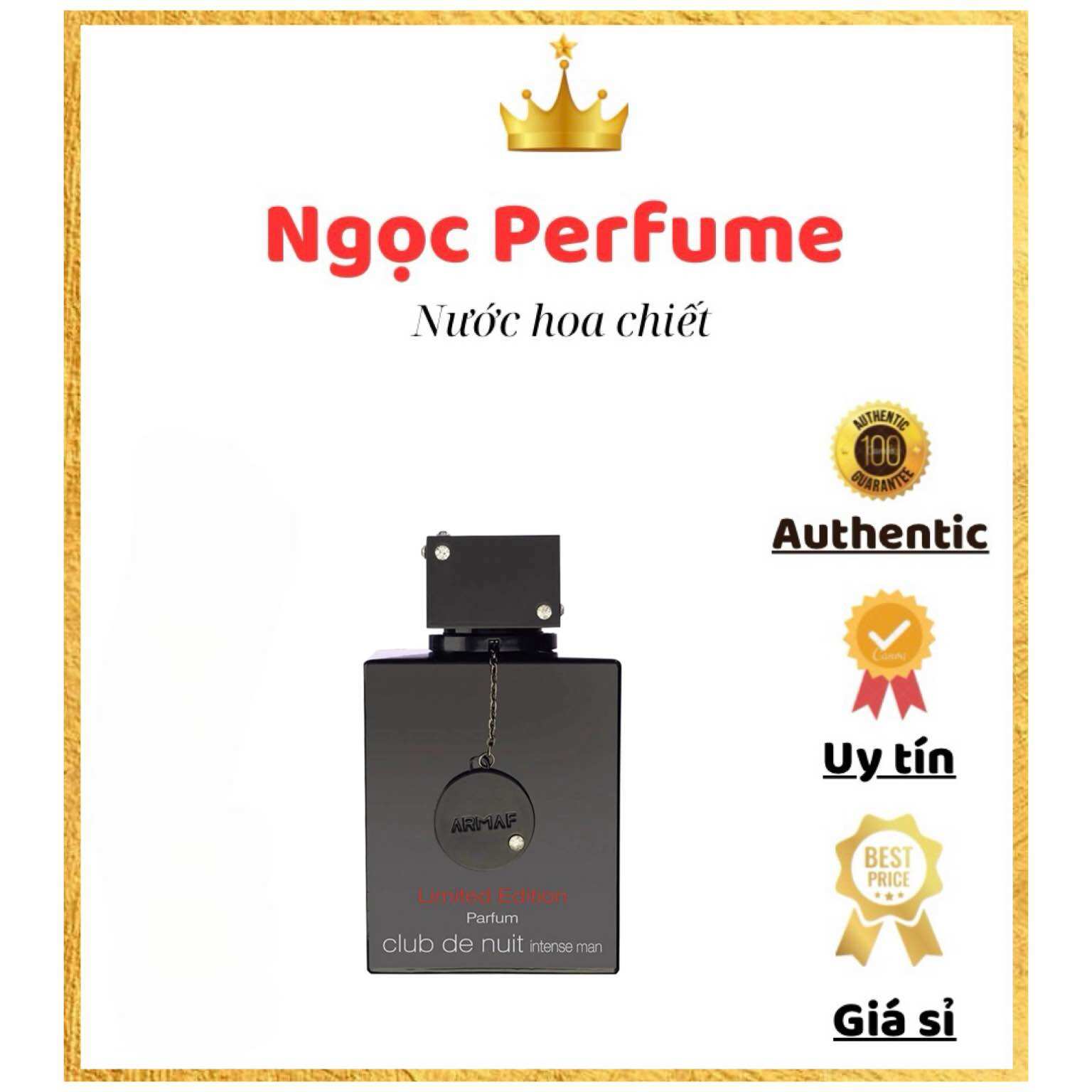 10ml Nước hoa club de nuit parfum Luxury Limited Edition - Nước hoa nam