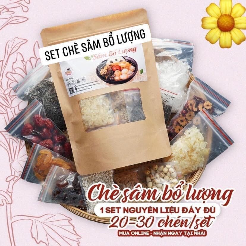 Set nguyên liệu CHÈ SÂM BỔ LƯỢNG 20 chén