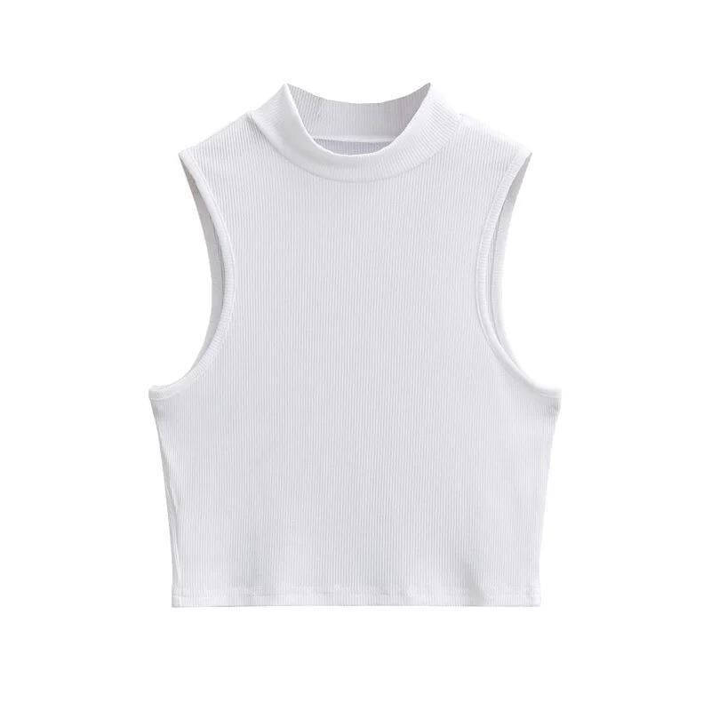 Áo 3 lỗ cotton cao cổ [ảnh thật]