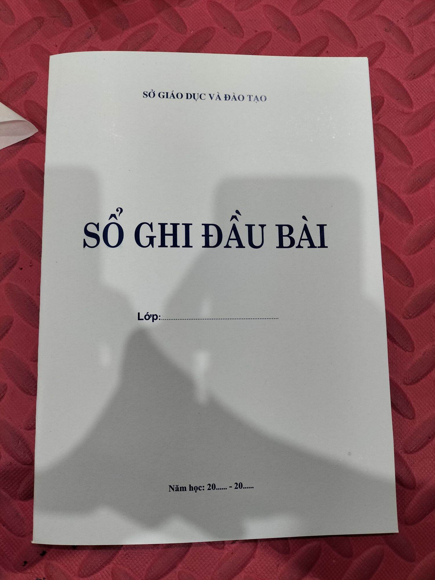 5 sổ ghi đầu bài cấp 2, cấp 3