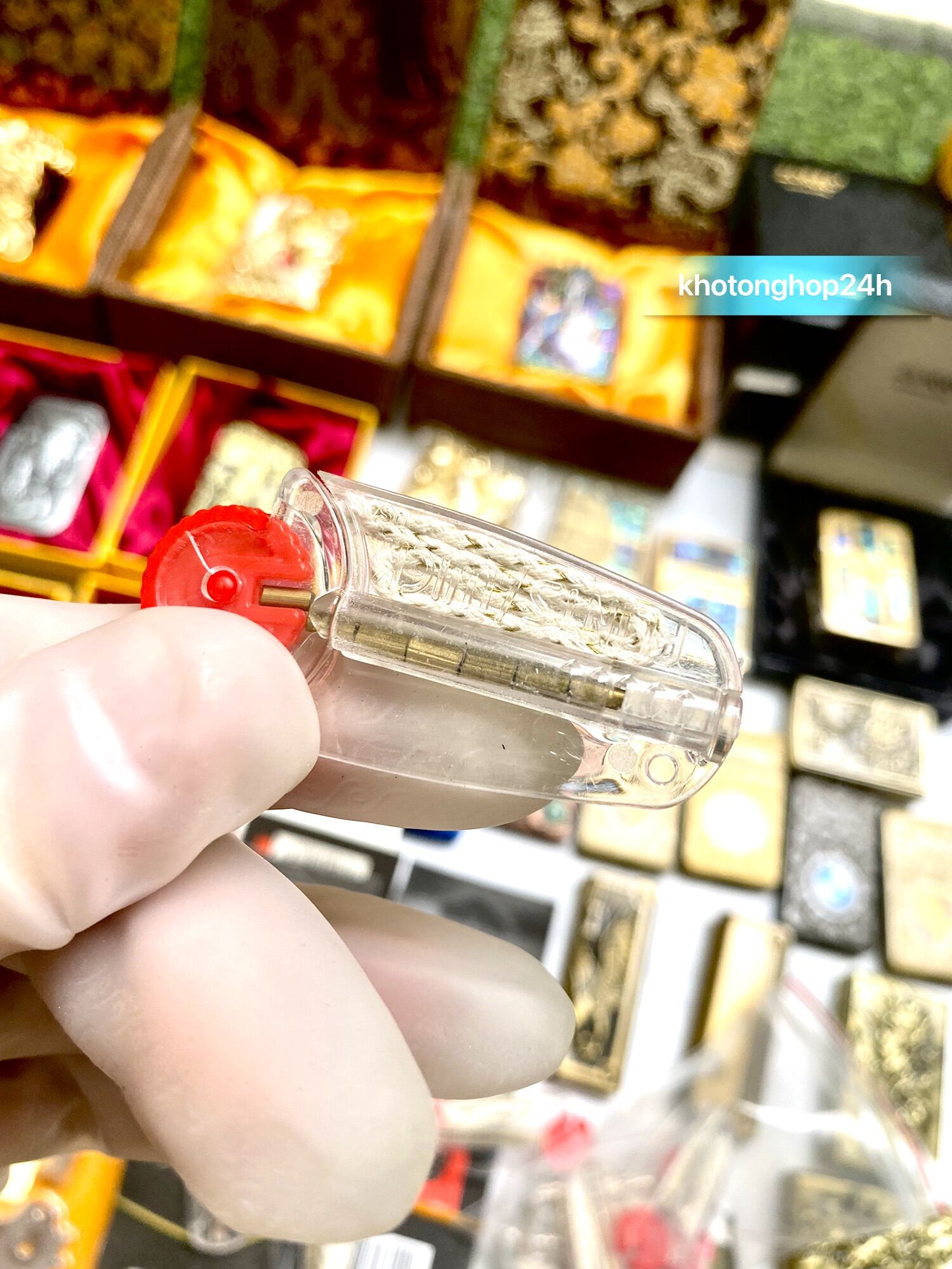 Đá lửa Tim bấc Zippo dành cho Bật lửa