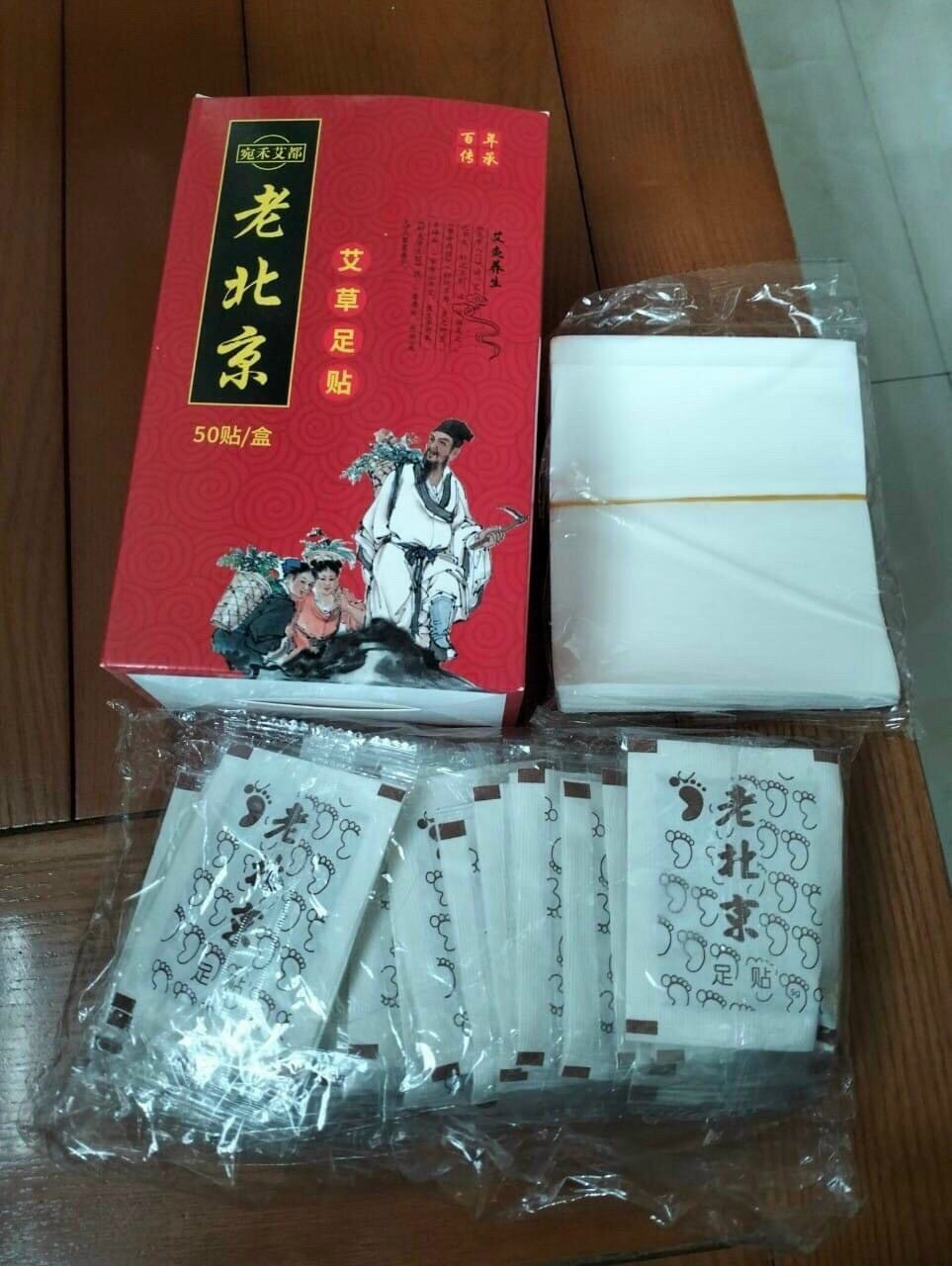 Miếng Dán Gan Bàn Chân Thải Độc Hộp 50 Miếng