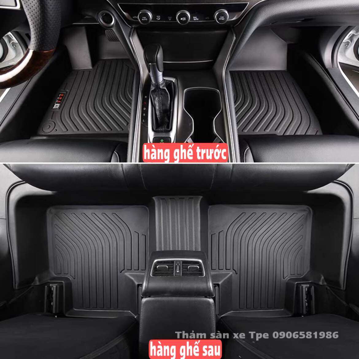 Mazda 6 Thảm Lót Sàn Chuẩn Khuôn Xe / Có Kèm Thảm Rối