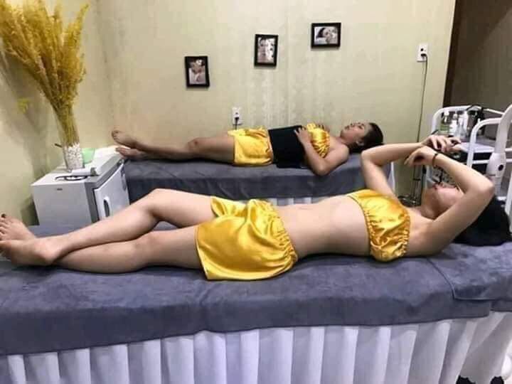 Bộ đùi lụa spa