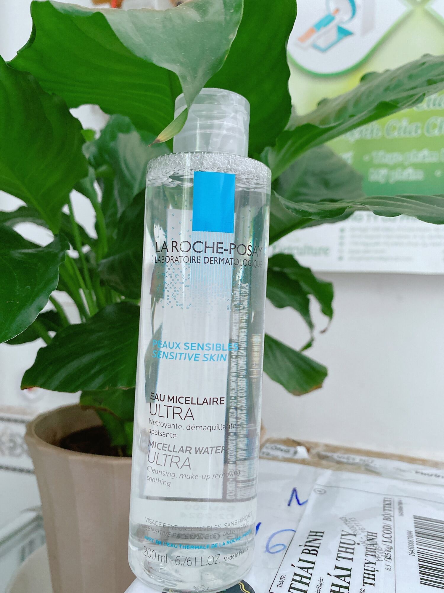 Nước Tẩy Trang Làm Sạch Sâu Cho Da Nhạy Cảm La Roche - Posay Micellar Water Ultra Sensitive Skin 200Ml