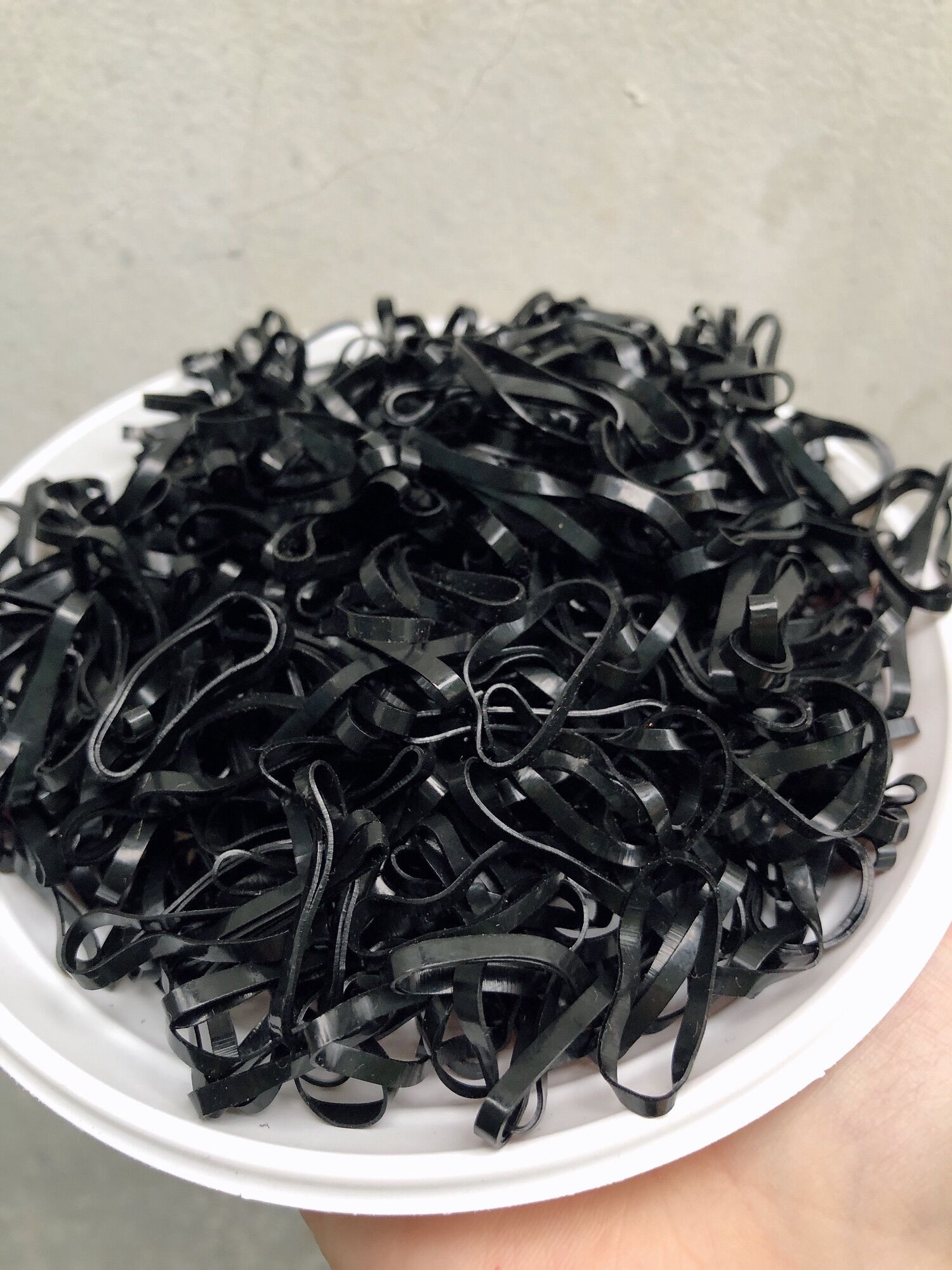 50gr Dây thun buộc tóc size trung , thun kì kì