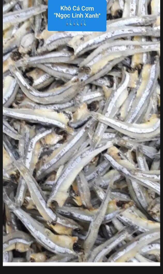 Khô cá cơm đen PHÚ QUỐC loại 1 [bao ăn] 300G/52K
