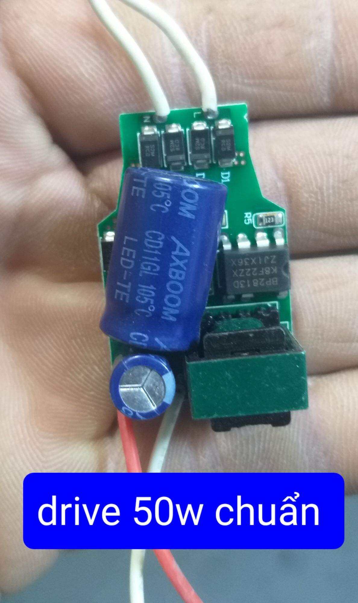 2 nguồn drive bóng đèn tròn 50w chuẩn công xuất