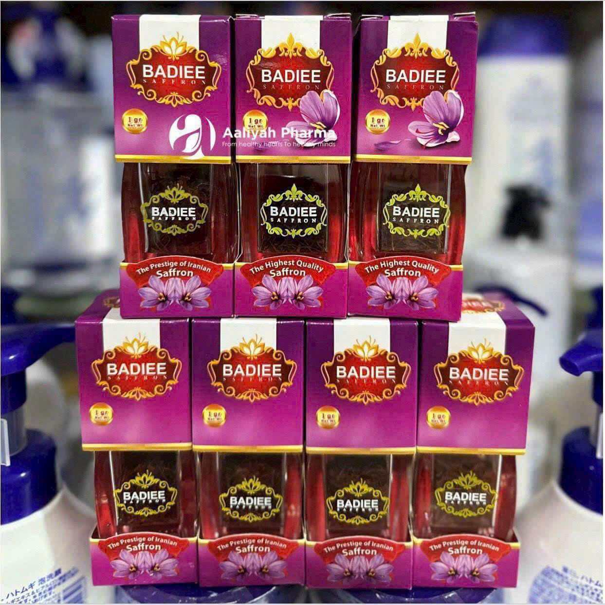 Nhụy hoa nghệ tây Saffron Badiee 1gr Iran