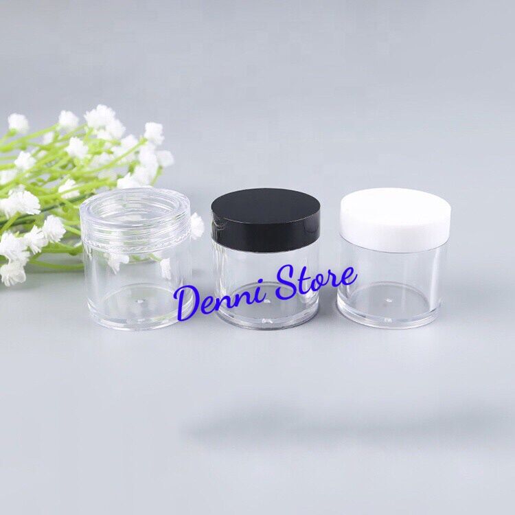 Combo 10 Hủ Đựng Kem 30ml Dạng Kiếng Trong , Chiết Mỹ Phẩm - mỹ phẩm Denni