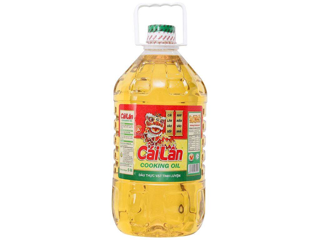 Dầu ăn cái lân can 5 lít