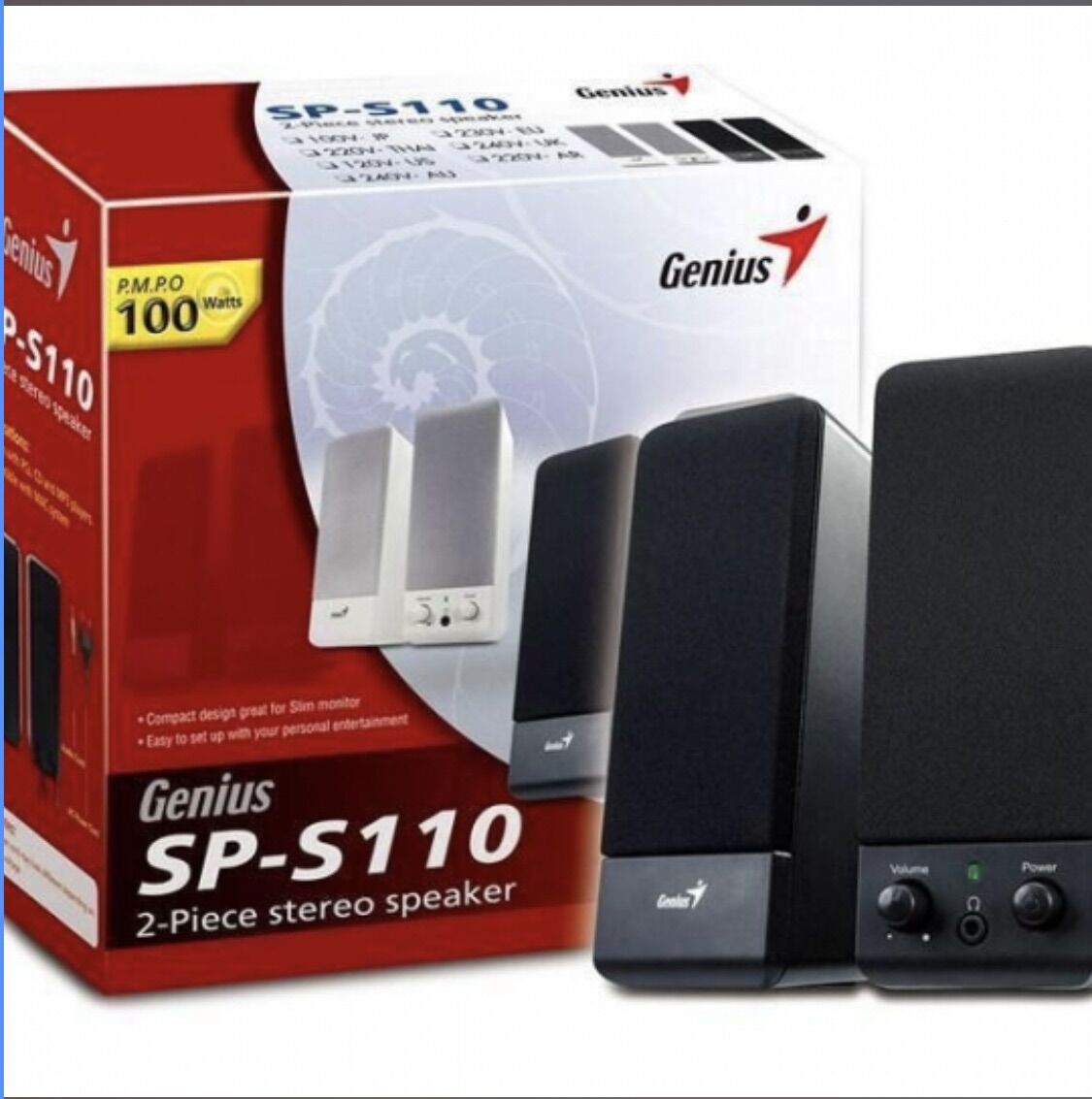 Loa vi tính 2.0 genius sp-s110