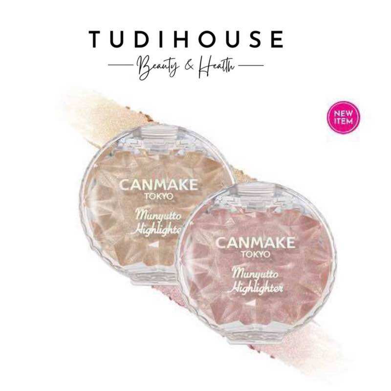 Highlighter dạng kem Canmake Munyutto Highlighter