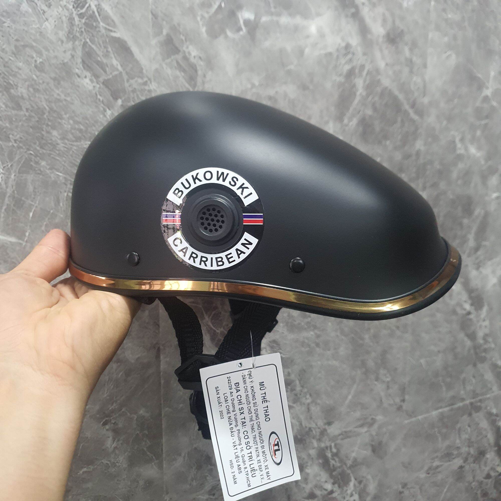 Nón bảo hiểm Beret thể thao cao cấp