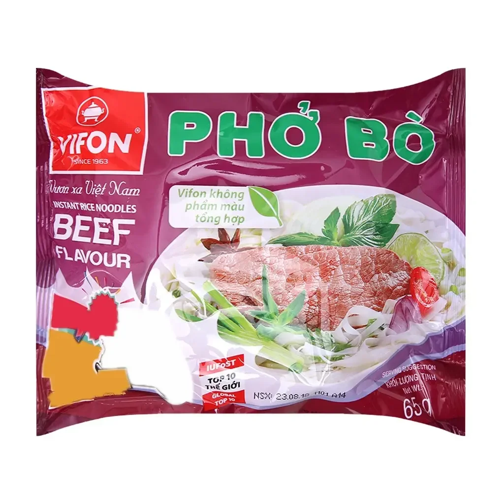 PHỞ BÒ VIFON GÓI 65G