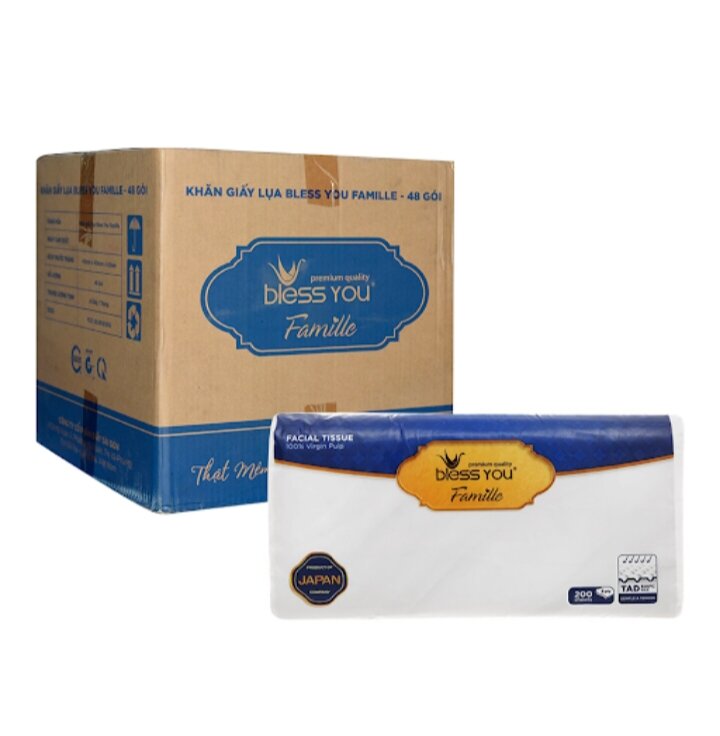 KHĂN SOFTPACK BLESS YOU FAMILLE 200 TỜ