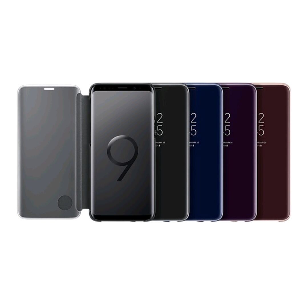 [New Seal] Bao Da Smart Clear View Cover Standing Samsung S9 chính hãng SSVN chính hãng