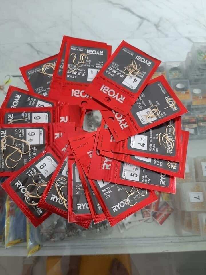 Lưỡi câu cá nhật bản ryobi cao cấp,siêu cứng