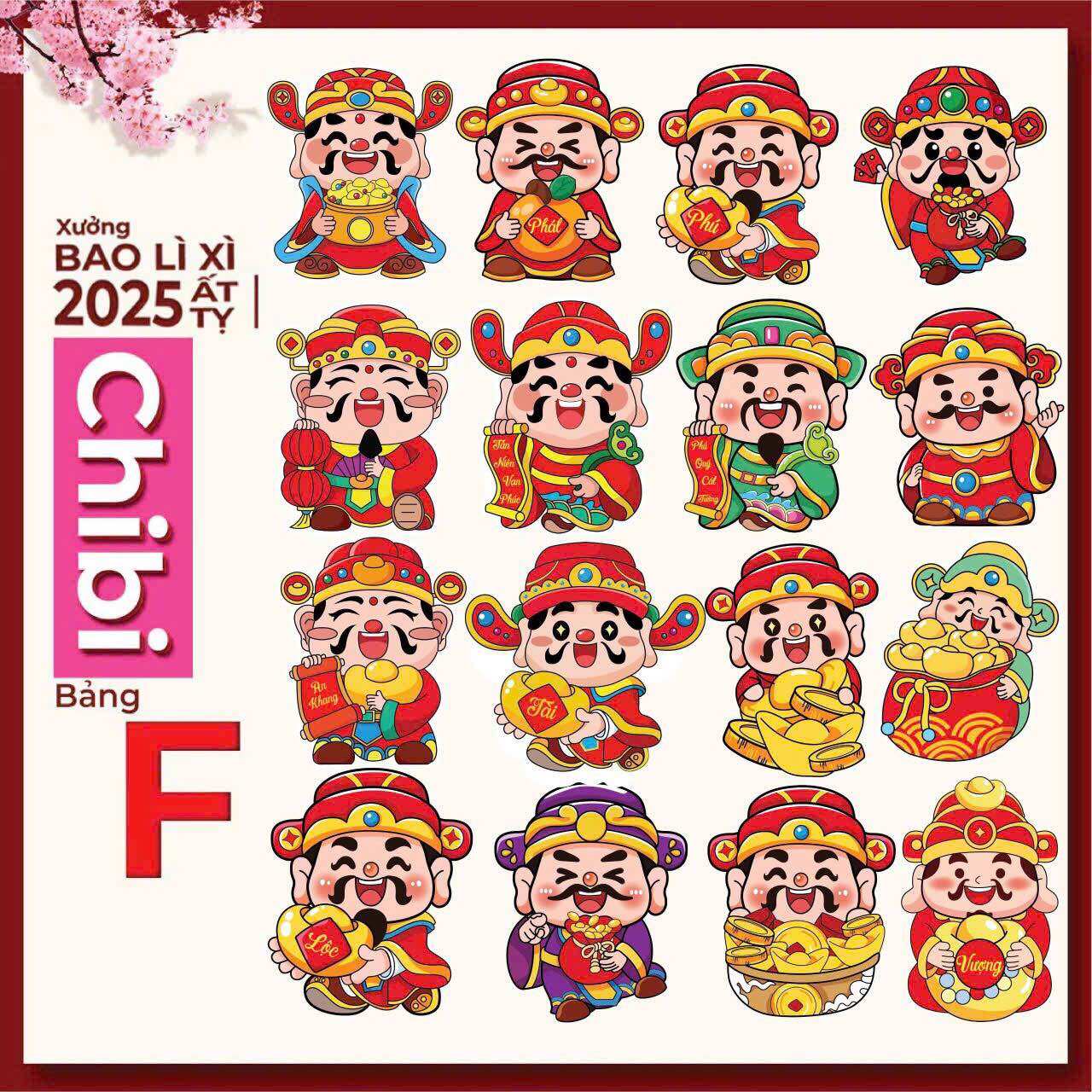 Combo 1000 bao lì xì cute nhiều mẫu( inbox chọn mẫu hoặc ngẫu nhiên)