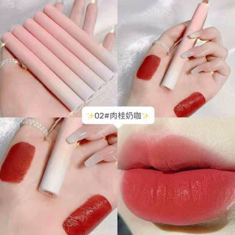 SET 5 CÂY SON KEM LÌ LEEDUU PIG AUTH NỘI ĐỊA