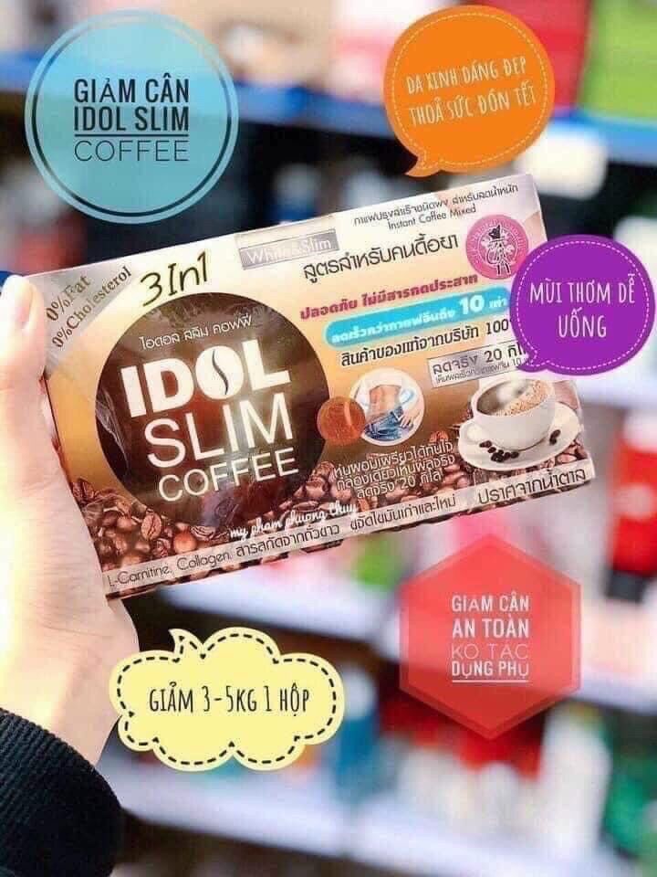 Cà phê giảm cân IDOL SLIM COFFEE 3In1 Thái Lan