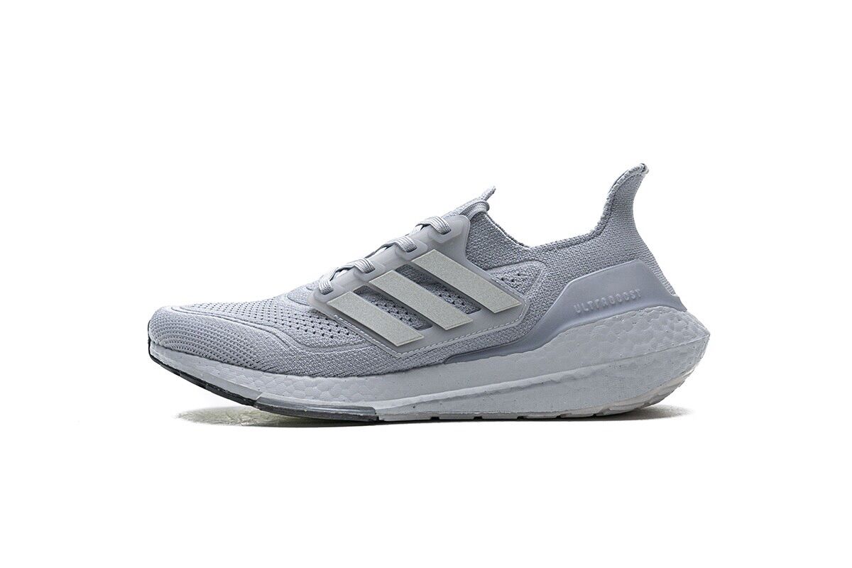 giày thể thao ultra boost 2021 7.0 xám full, FREESHIP - TẶNG VỚ & DUNG DỊCH VỆ SINH GIÀY