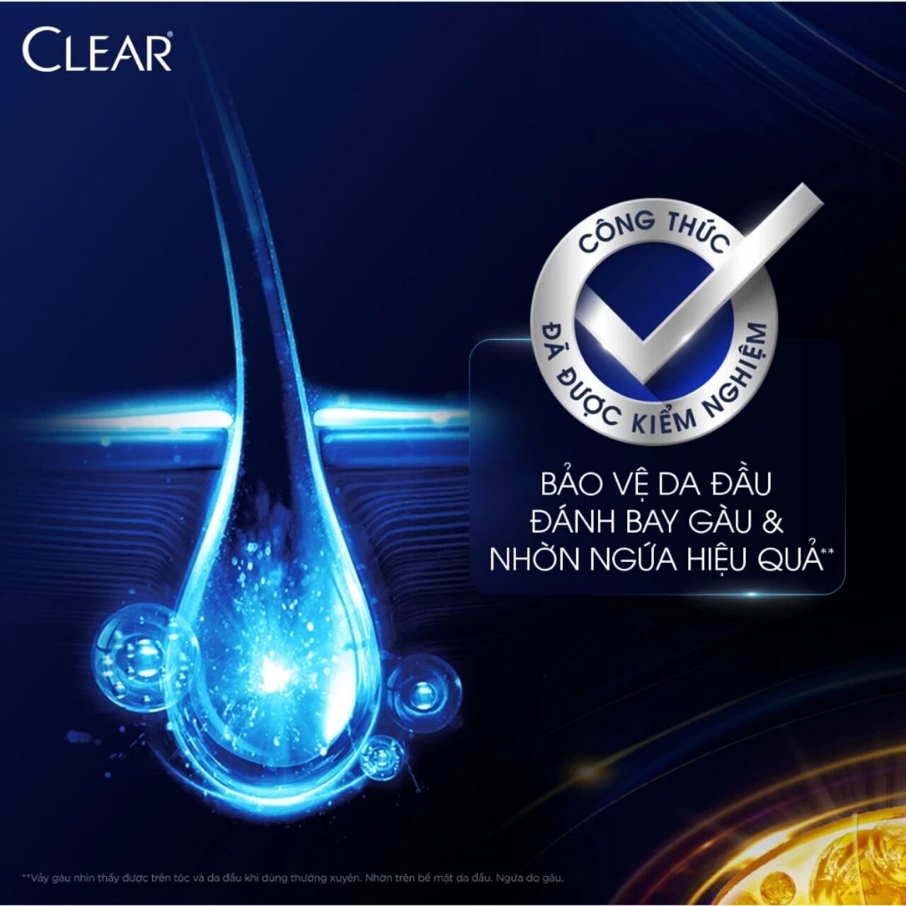 Dầu Gội Đầu Clear Bạc Hà Unilever chính hãng 880g