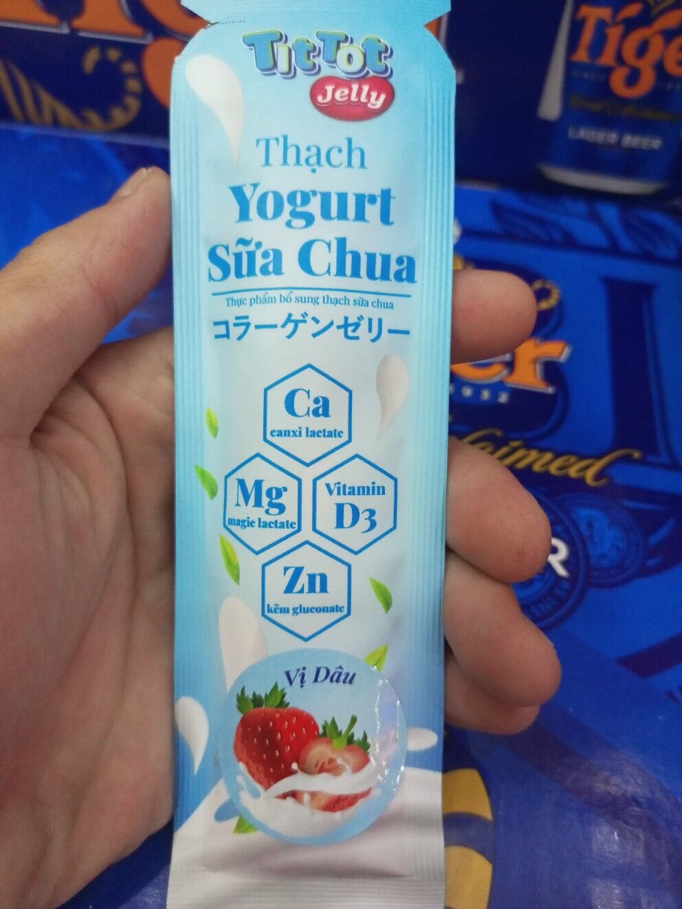Thạch sữa chua TIttot mix 5 vị