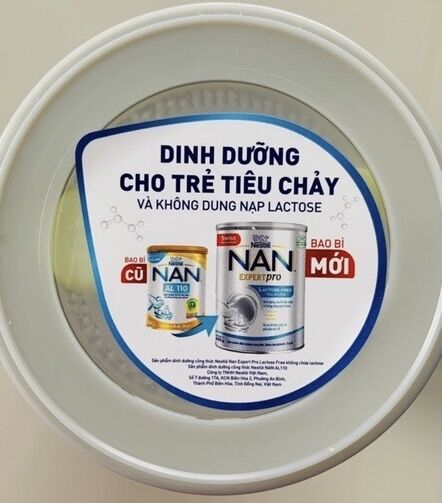 Sữa bột NAN AL 110 mẫu mới (NAN EXPERT PRO) - Lon 400g (Mẫu mới/Date xa)
