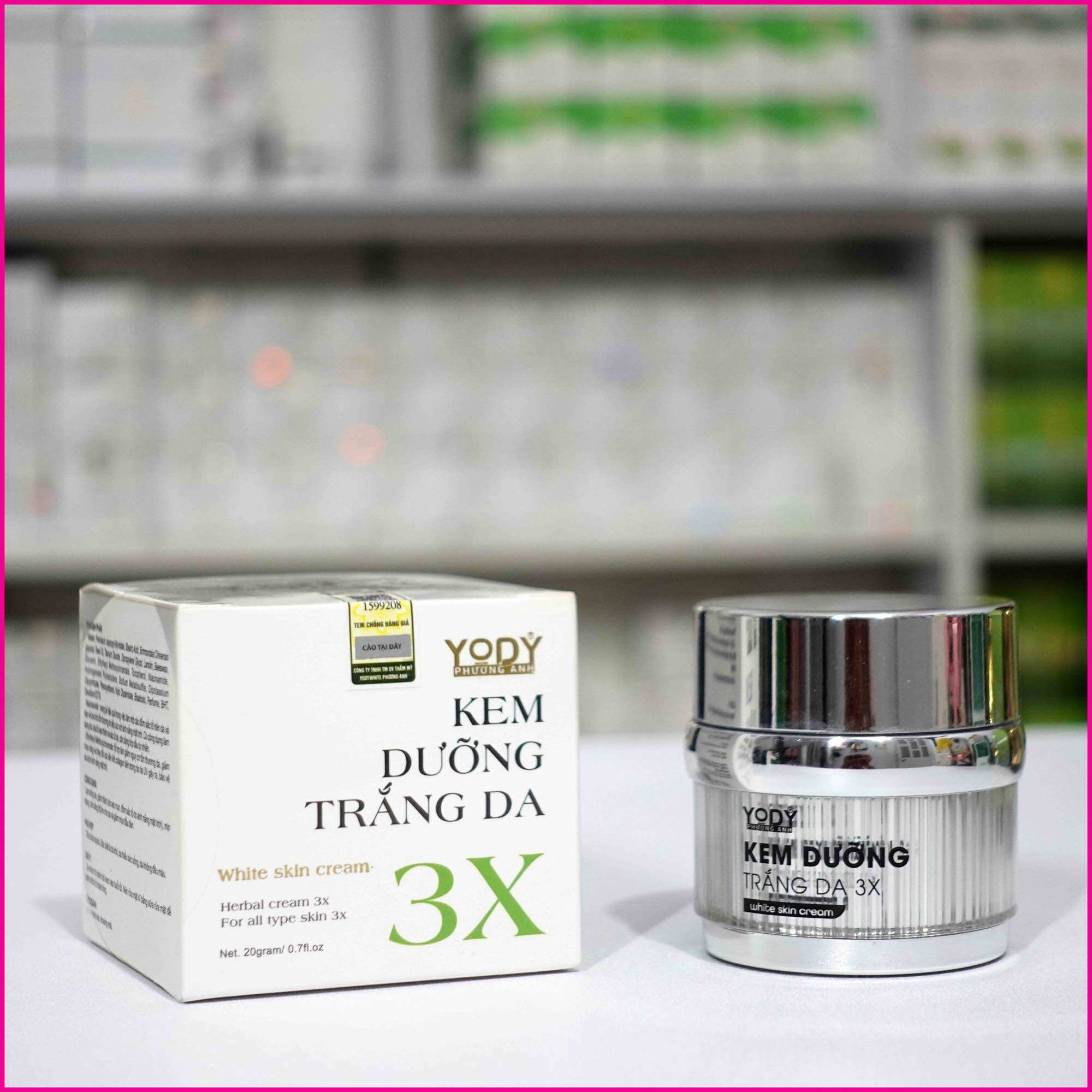 KEM DƯỠNG TRẮNG DA 3X (NEW) MỚI ( YODY PHƯƠNG ANH )