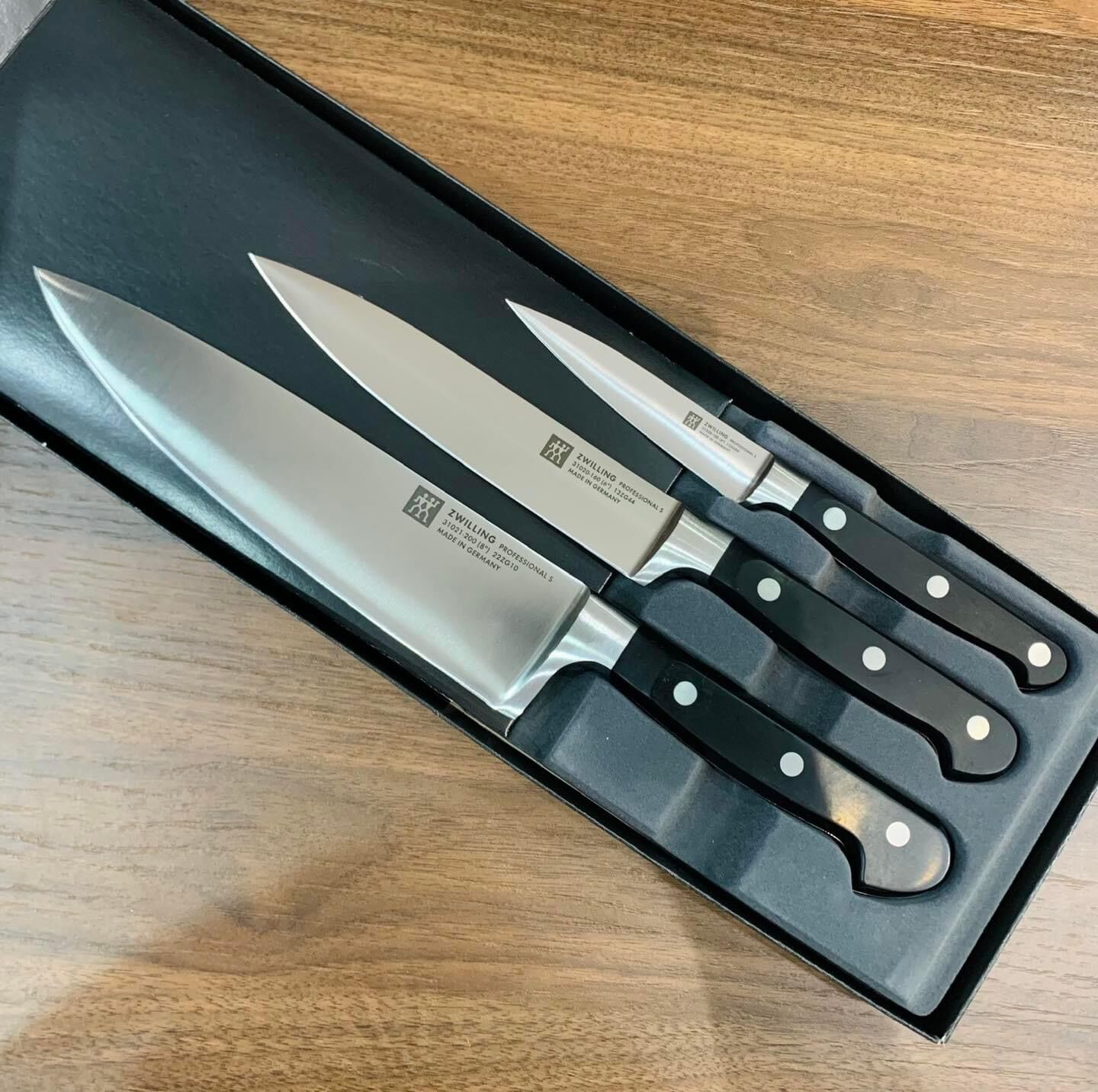 🇩🇪Bộ dao Zwilling Professional S 3 món made in Germany
