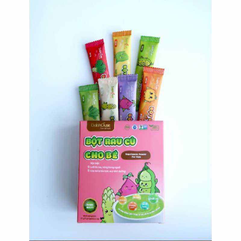 Bột rau củ sấy lạnh dalahouse🧡13 loại rau củ🧡an toan nguyên chất 100%