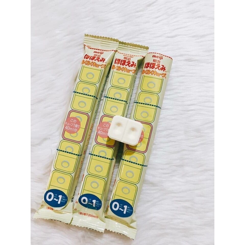 Sữa meiji thanh số 0 nội địa nhật (tách lẻ)