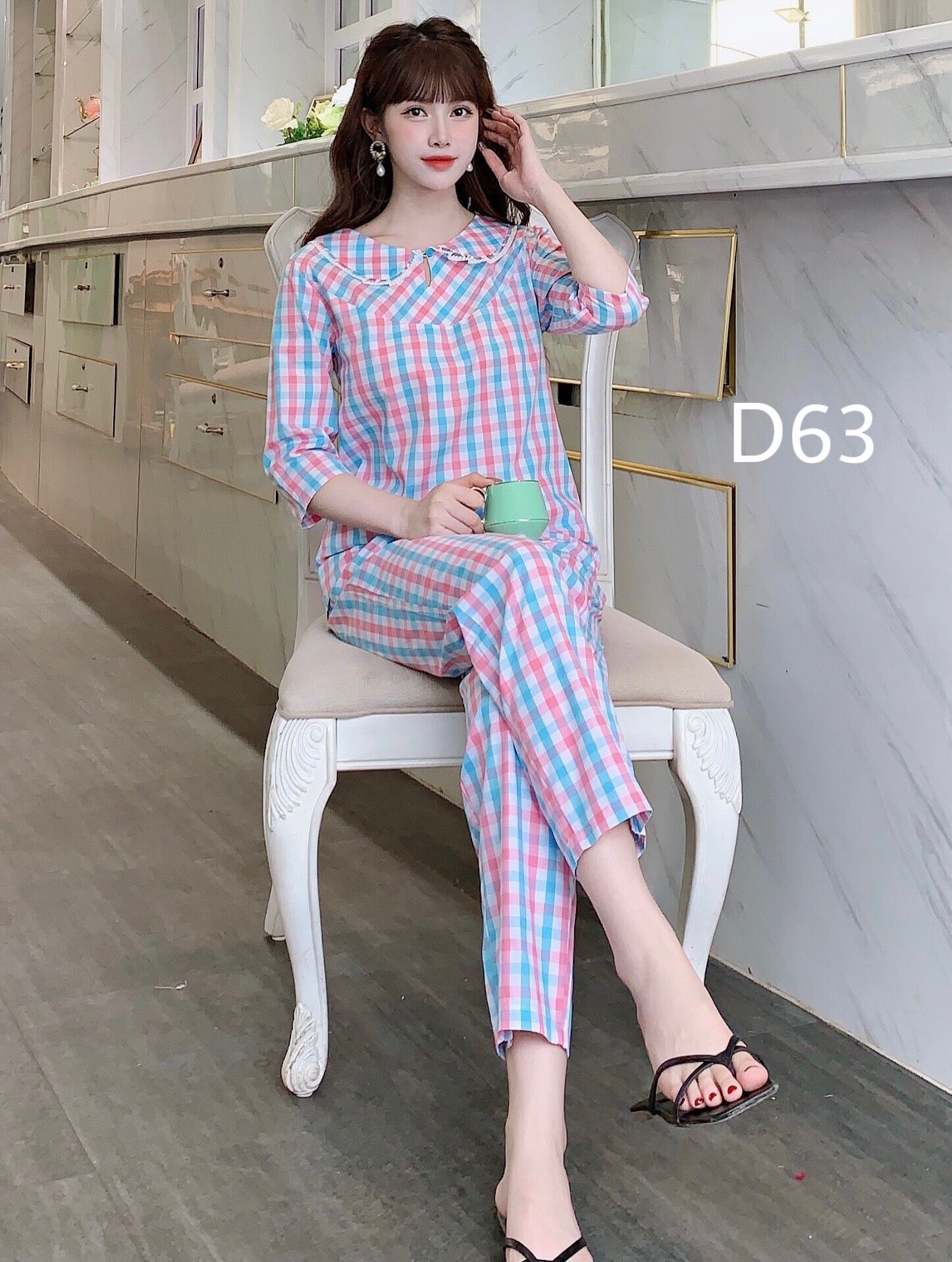 Đồ ngủ nữ vải kate
