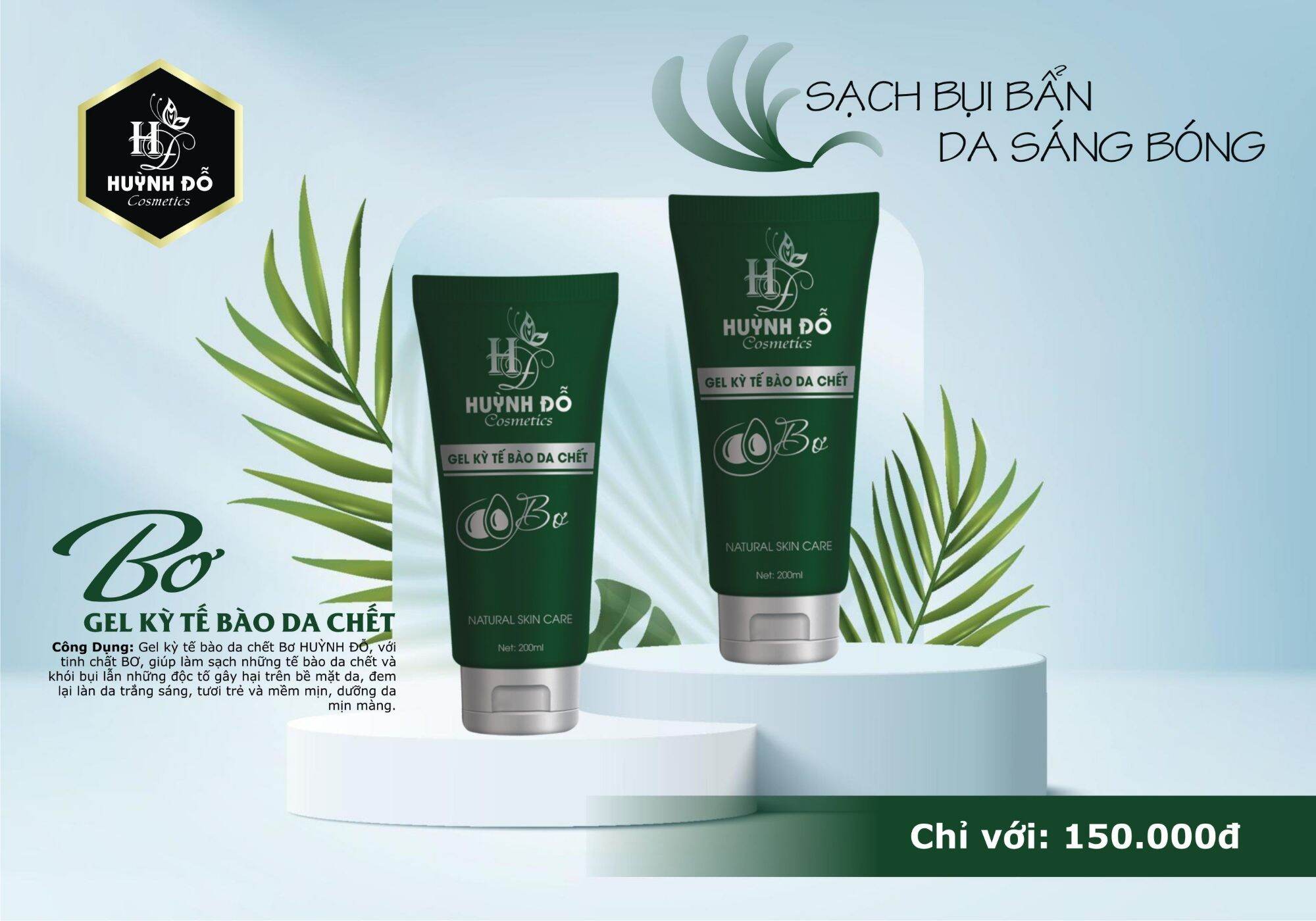 [HCM]Gel kỳ tế bào Bơ HUỲNH ĐỖ