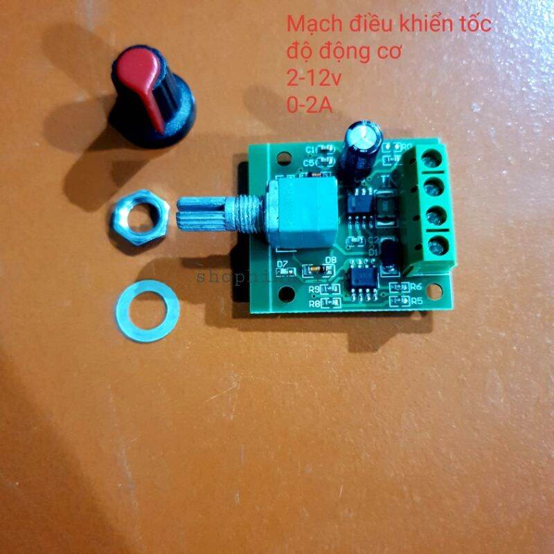 Mạch điều khiển tốc độ động cơ DC PWM
