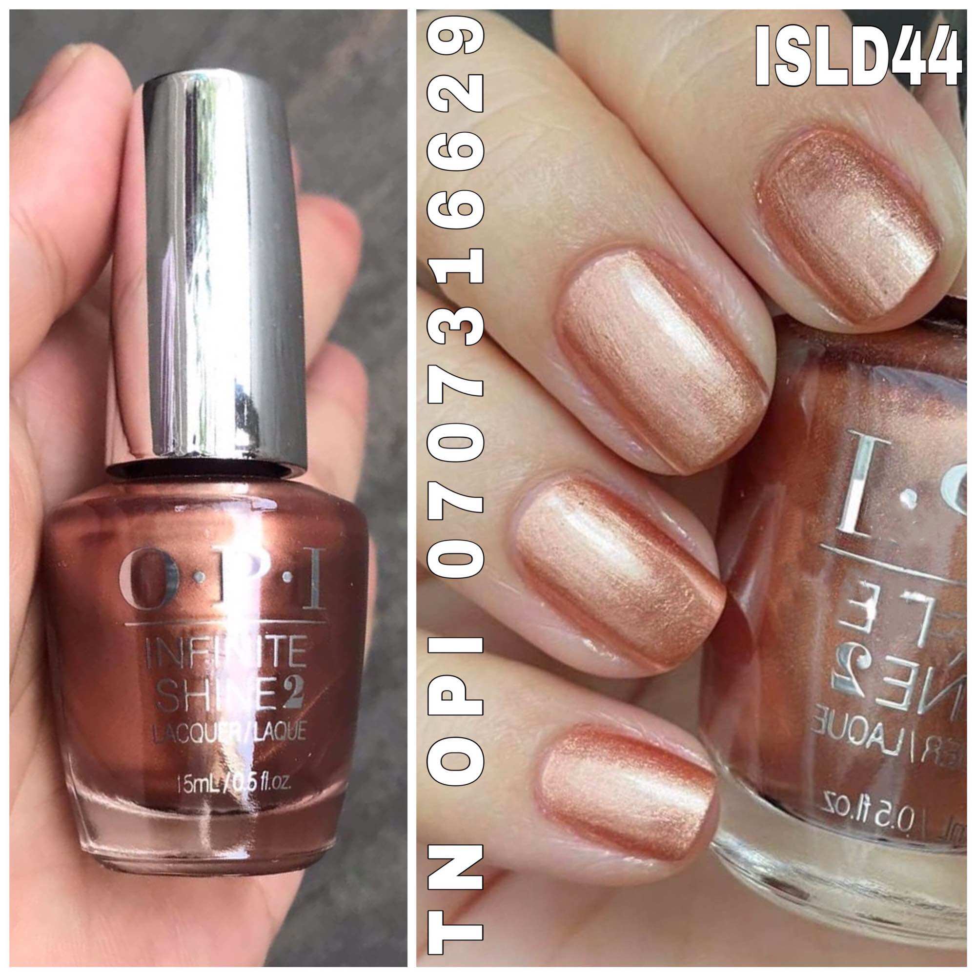 Sơn nắp bạc lạnh - sơn móng tay opi