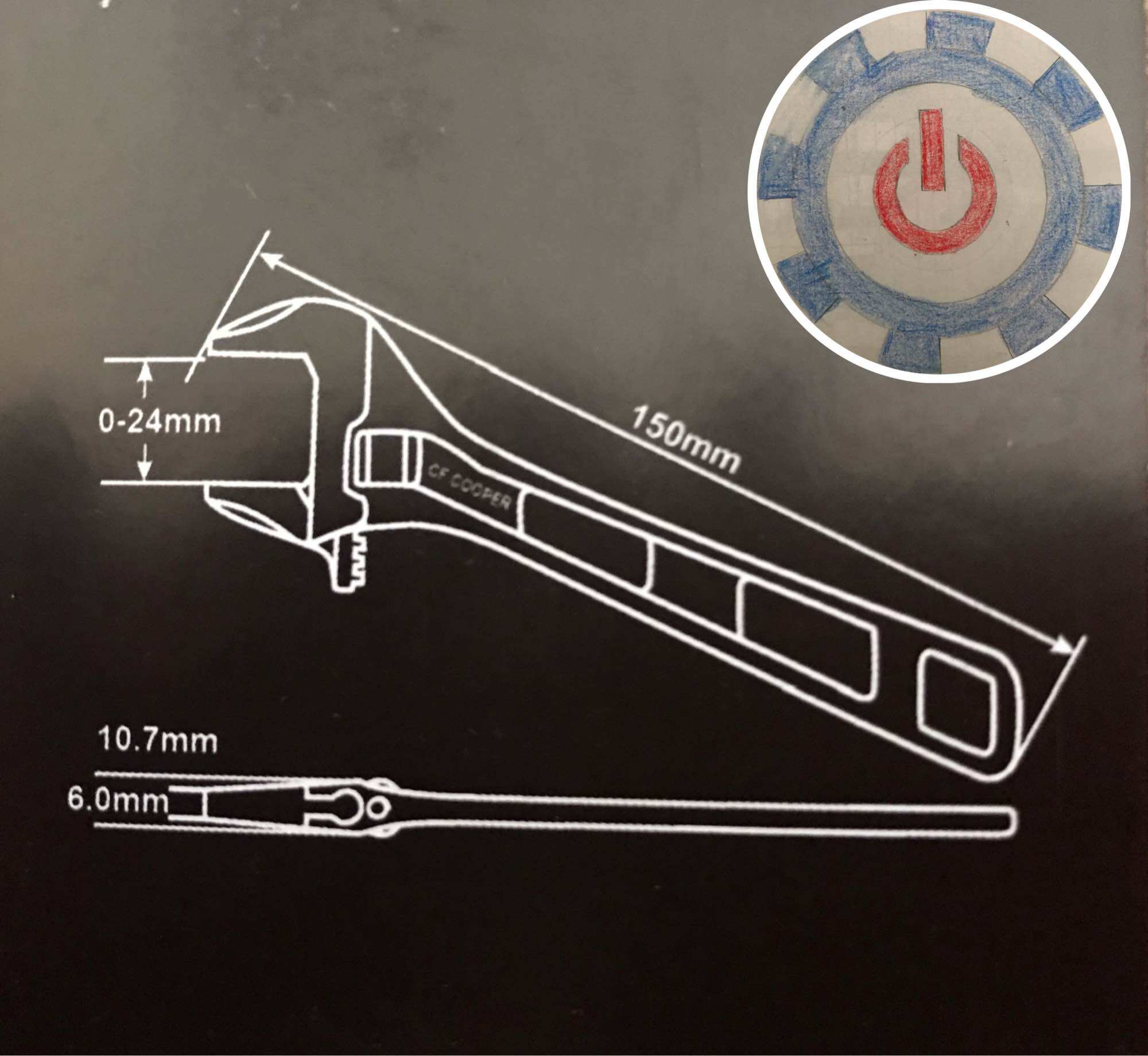 Mỏ Lết Fute 150mm